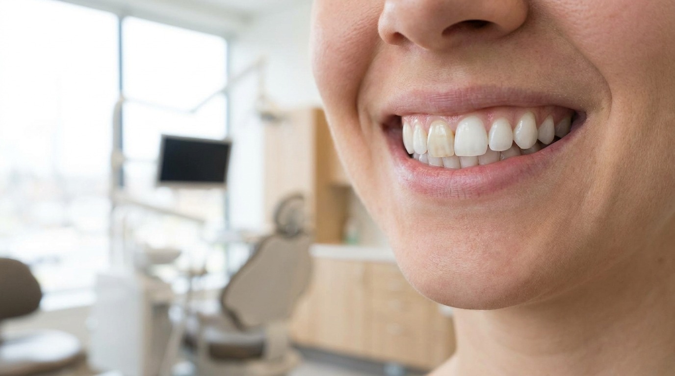 You are currently viewing Discoloured Tooth After Trauma in Marsden Park